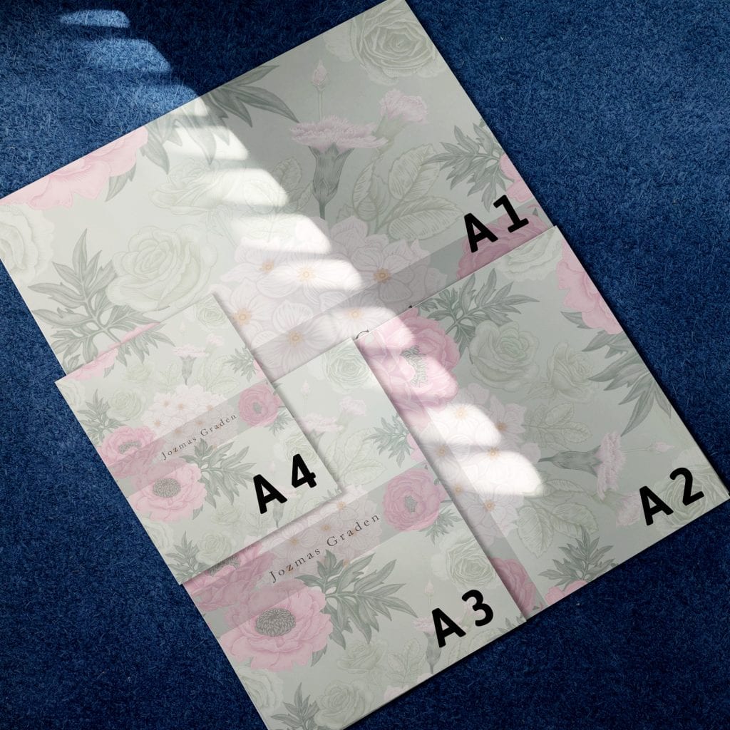 花紙訂造(A1-4 Size)